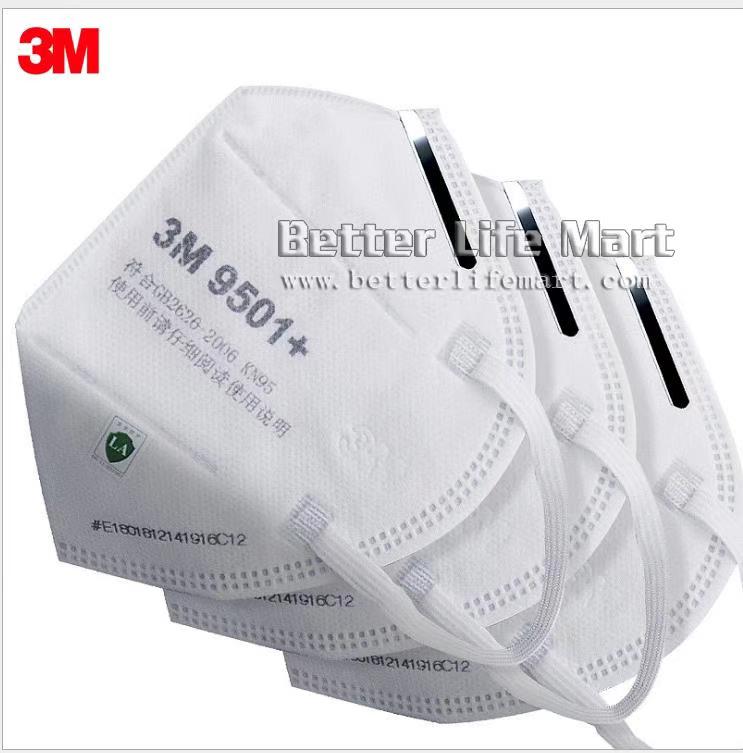 3M 9501+ KN95  Particulate Respirator Face Mask Big Sale Low price
