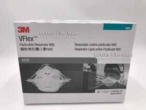 3M 9105 VFlex™  N95 Respirator, face mask, big sale best price