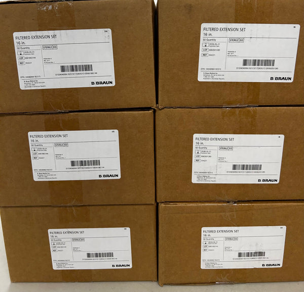 B. Braun 354221 IV Extension Set 50/cs