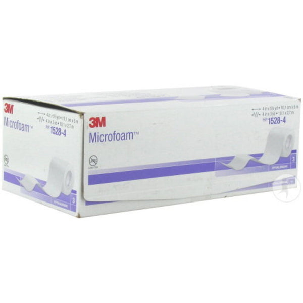 3M 1528-4 Microfoam Surgical Tape 18/cs