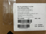 BD 930480 ChloraPrep Clear Applicator 1 mL 240/cs