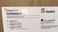 CH6G0036 Cardinal CH600 Sterilization Wrap 72/cs
