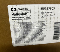 E7507 Patient Return Electrode COVIDIEN Valleylab 50/cs