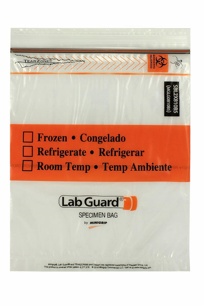 SBL2X810B5 Lab Guard Biohazard Bags -Better Life Mart  