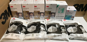 3M1860, 3M 9132, 3M9501+, 3M9501V+, 3M9502+, 3M 9502V+, 3M9541, 3M9542, 3M 9541V, 3M 9542V