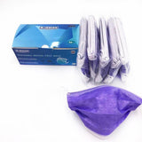 Disposable Medical Face Mask, FDA/CE approved mask 50 Pcs purple - Better Life Mart