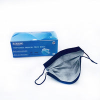 Disposable Medical Face Mask, FDA/CE Approved mask 50 Pcs Black - Better Life Mart