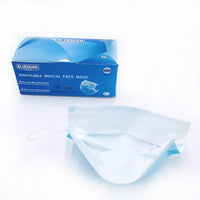 Disposable Medical Face Mask, FDA/CE approved mask 50 Pcs blue - Better Life Mart