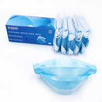 Disposable Medical Face Mask, FDA/CE approved mask 50 Pcs blue - Better Life Mart