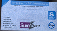 Nitrile Examination Gloves Blue 5 Mil Powder free Box of 100 - Better Life Mart