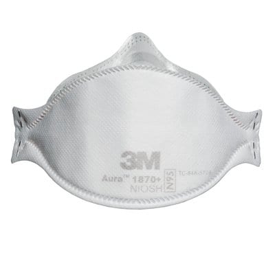 3M 1870+ Aura N95 Health Care Particulate Respirator and Surgical Mask - Better Life Mart