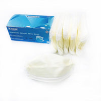 Disposable Medical Face Mask, FDA/CE approved mask, 50 Pcs Yellow - Better Life Mart