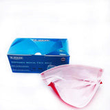 Disposable Medical Face Mask, FDA/CE approved mask 50 Pcs Red - Better Life Mart