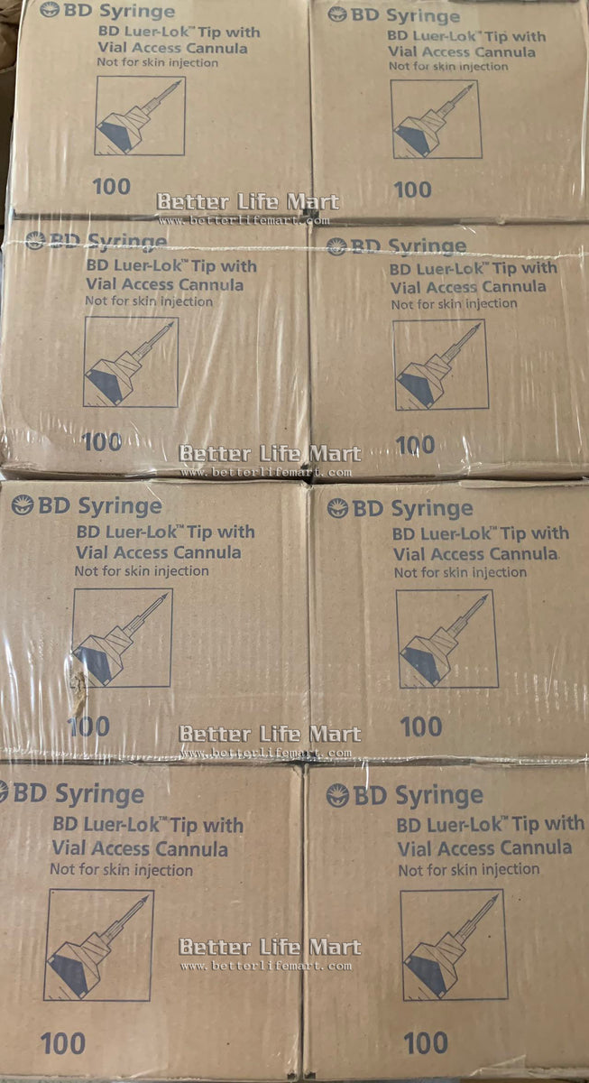 BD 303405 syringe with cannula Interlink vial Access 15G 10 mL – Better ...