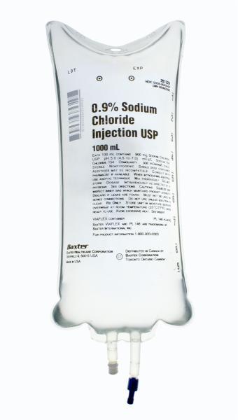 Baxter 2B1324X, 0.9% Sodium Chloride Injection Solution USP 1000 mL-Better Life Mart 