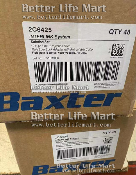 Baxter 2C6425 IV Solution Set-Better Life Mart  