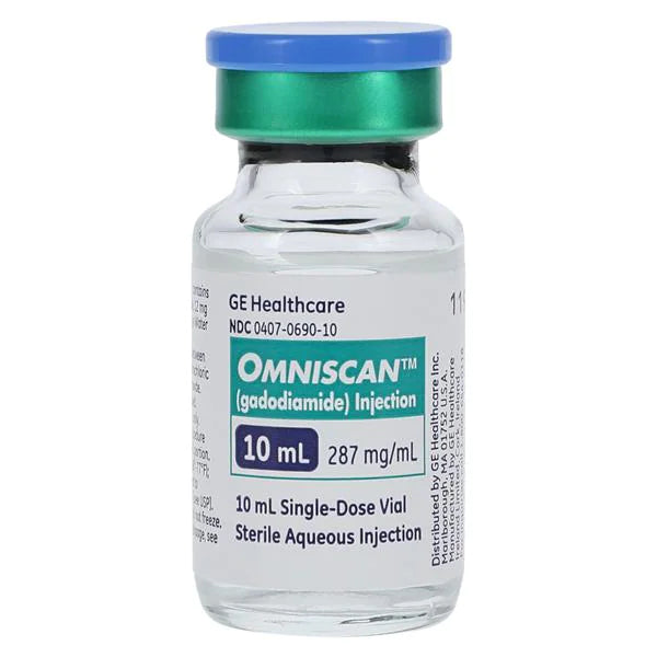 J100 Omniscan ndc 00407-0690-10 Gadodiamide 287 mg / mL10 mL-Better Life Mart 