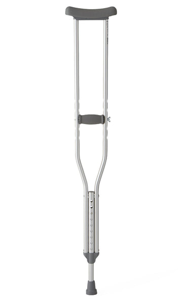	
Medline Crutches, MDSV80535 Medium Adult, Standard Aluminum Crutches