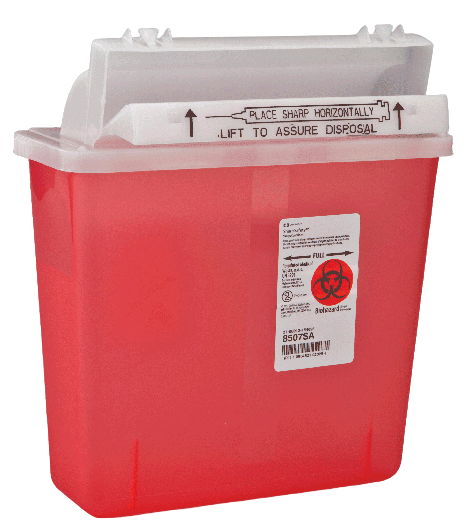 Sharps Containers 8507SA 5qt case of 20-Better Life Mart 