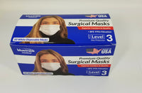 FDA Approved 3 Ply Surgical Face Masks ASTM Level 3, 1000pcs - Better Life Mart