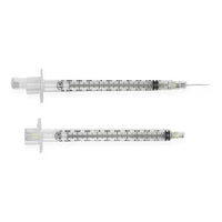 Retractable Technologies 10131 VanishPoint Tuberculin Syringe, 1 mL, 27G x 1/2"