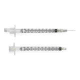 Retractable Technologies 10151 VanishPoint Tuberculin Syringe, 1 mL, 25G x 5/8"